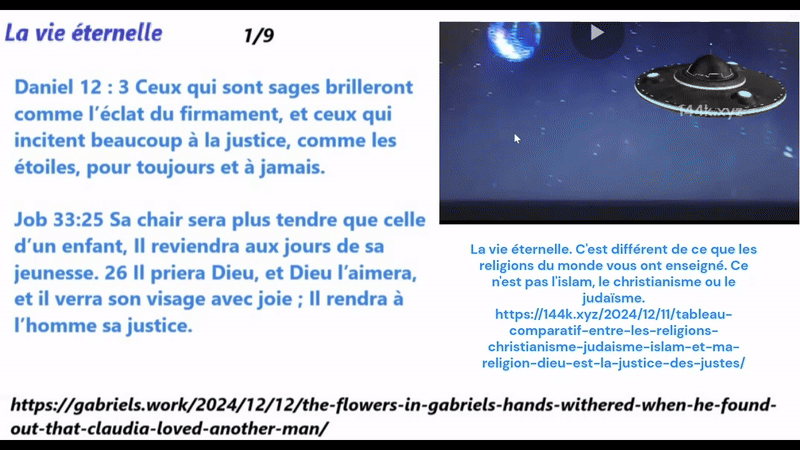 IDI04 Prophéties de vie éternelle - prophéties d'immortalité - prophéties de rajeunissement - prophéties de rajeunissement