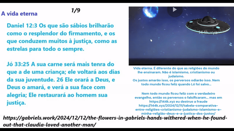 IDI05 Profecias de vida eterna - profecias de imortalidade - profecias de rejuvenescimento - profecias de ser jovem novamente